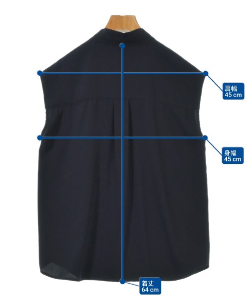 allureville（アルアバイル）ブラウス 紺 サイズ:2(M位) レディース/2200619232047