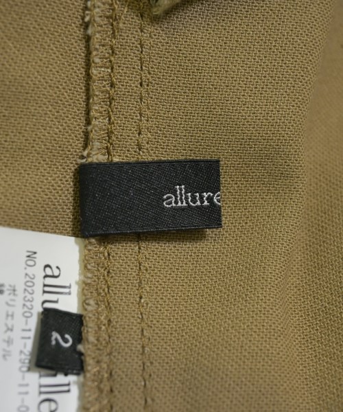 allureville（アルアバイル）オールインワン/サロペット ベージュ サイズ:2(M位) レディース/2200623414019