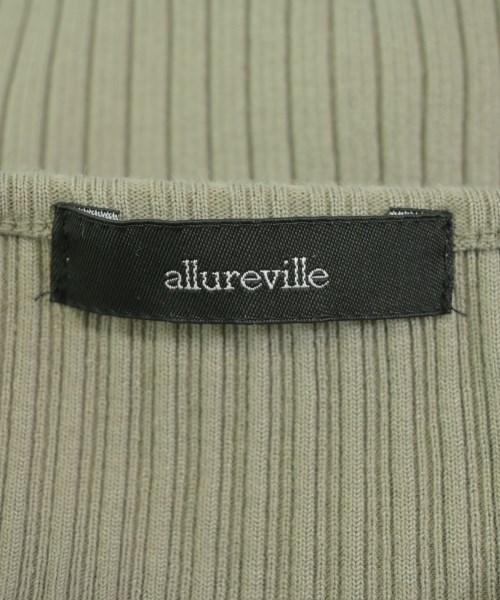 allureville（アルアバイル）Tシャツ・カットソー カーキ サイズ:2(M位) レディース/2200621836059