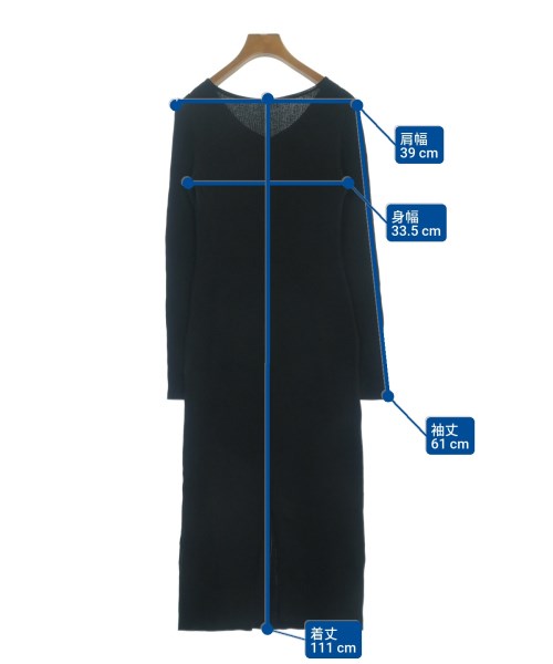 allureville（アルアバイル）ワンピース 黒 サイズ:2(M位) レディース/2200600552024