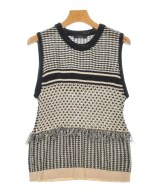 allureville（アルアバイル）ベスト/ノースリーブ 黒 サイズ:2(M位) レディース/2200625214044