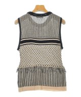 allureville（アルアバイル）ベスト/ノースリーブ 黒 サイズ:2(M位) レディース/2200625214044