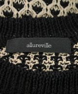 allureville（アルアバイル）ベスト/ノースリーブ 黒 サイズ:2(M位) レディース/2200625214044