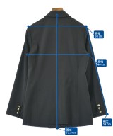 allureville（アルアバイル）テーラードジャケット 黒 サイズ:2(M位) レディース/2200624152248