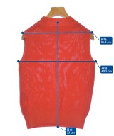 allureville（アルアバイル）ベスト/ノースリーブ 赤 サイズ:2(M位) レディース/2200617676089