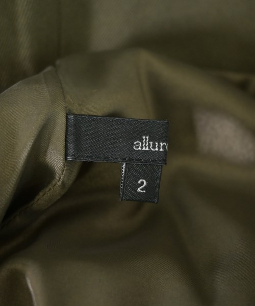 allureville（アルアバイル）ロング・マキシ丈スカート カーキ サイズ:2(M位) レディース/2200634295058