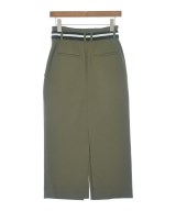 allureville（アルアバイル）ロング・マキシ丈スカート カーキ サイズ:2(M位) レディース/2200634295058