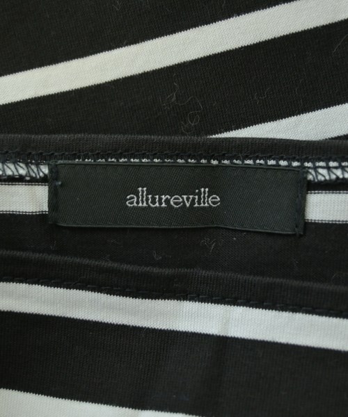 allureville（アルアバイル）Tシャツ・カットソー 黒 サイズ:2(M位) レディース/2200611534033