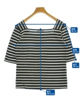 allureville（アルアバイル）Tシャツ・カットソー 黒 サイズ:2(M位) レディース/2200611534033