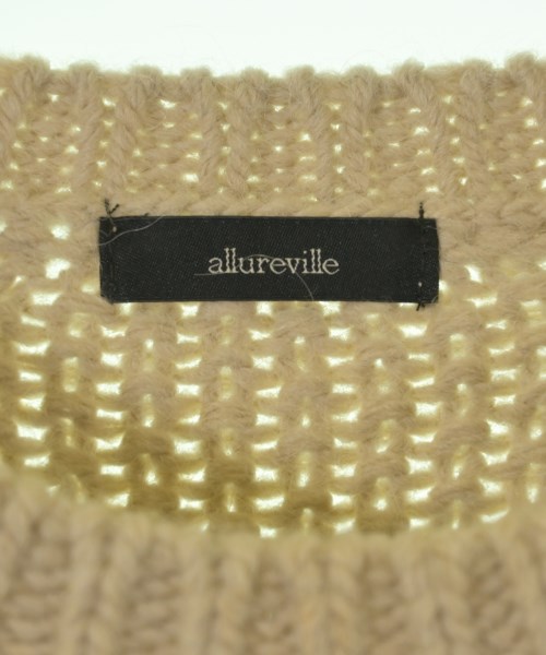 allureville（アルアバイル）ニット・セーター ベージュ サイズ:2(M位) レディース/2200618707065