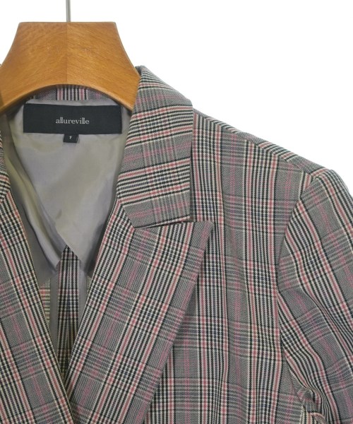 allureville（アルアバイル）カジュアルジャケット グレー サイズ:1(S位) レディース/2200610863011