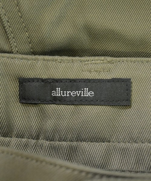 allureville（アルアバイル）カーゴパンツ カーキ サイズ:1(S位) レディース/2200605046030
