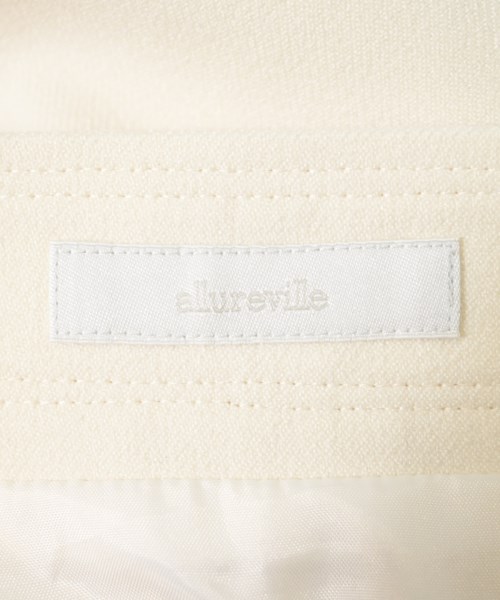 allureville（アルアバイル）ひざ丈スカート 白 サイズ:1(S位) レディース/2200606621069