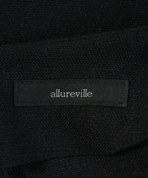 allureville（アルアバイル）オールインワン/サロペット 黒 サイズ:2(M位) レディース/2200600217053