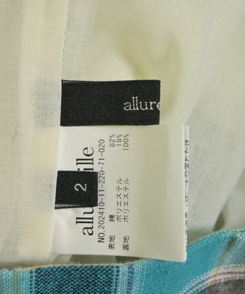 allureville（アルアバイル）ロング・マキシ丈スカート 青 サイズ:2(M位) レディース/2200608734026
