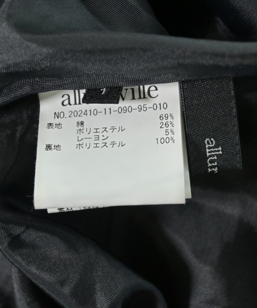 allureville（アルアバイル）ロング・マキシ丈スカート 黒 サイズ:1(S位) レディース/2200669590135