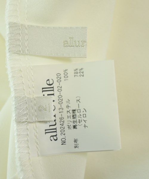allureville（アルアバイル）ノースリーブ 白 サイズ:2(M位) レディース/2200671951146
