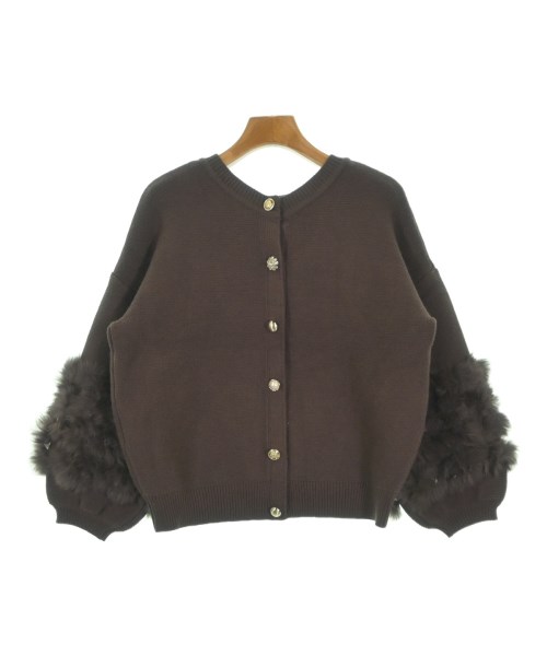 allureville(アルアバイル)カーディガン 茶 サイズ:2(M位)/2200667207035