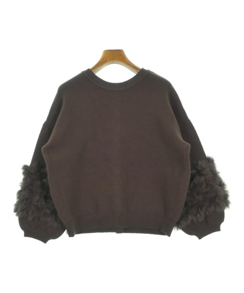 allureville（アルアバイル）カーディガン 茶 サイズ:2(M位) レディース/2200667207035