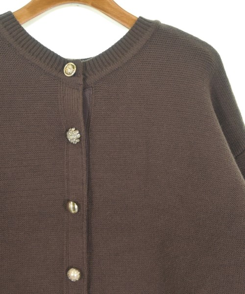 allureville（アルアバイル）カーディガン 茶 サイズ:2(M位) レディース/2200667207035