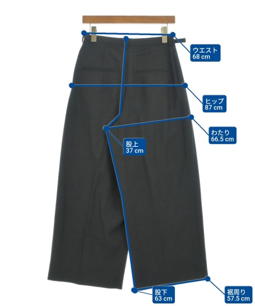 allureville（アルアバイル）スラックス グレー サイズ:2(M位) レディース/2200676239027