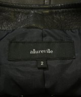allureville（アルアバイル）ライダース 黒 サイズ:2(M位) レディース/2200671489014