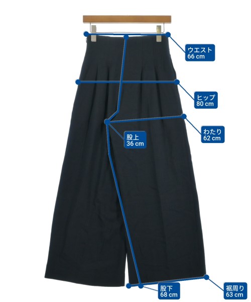 allureville（アルアバイル）スラックス 紺 サイズ:1(S位) レディース/2200675281300