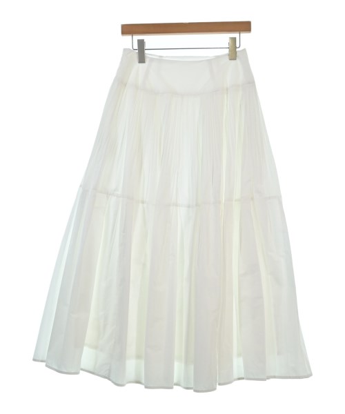 allureville（アルアバイル）ロング・マキシ丈スカート 白 サイズ:2(M位) レディース/2200677202112