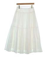 allureville（アルアバイル）ロング・マキシ丈スカート 白 サイズ:2(M位) レディース/2200677202112