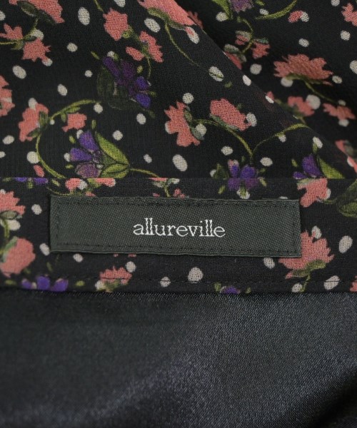 allureville（アルアバイル）ひざ丈スカート 黒 サイズ:2(M位) レディース/2200675753241