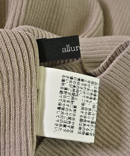 allureville（アルアバイル）ニット・セーター ベージュ サイズ:2(M位) レディース/2200677378091