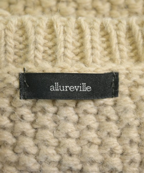 allureville（アルアバイル）ニット・セーター ベージュ サイズ:2(M位) レディース/2200677376011