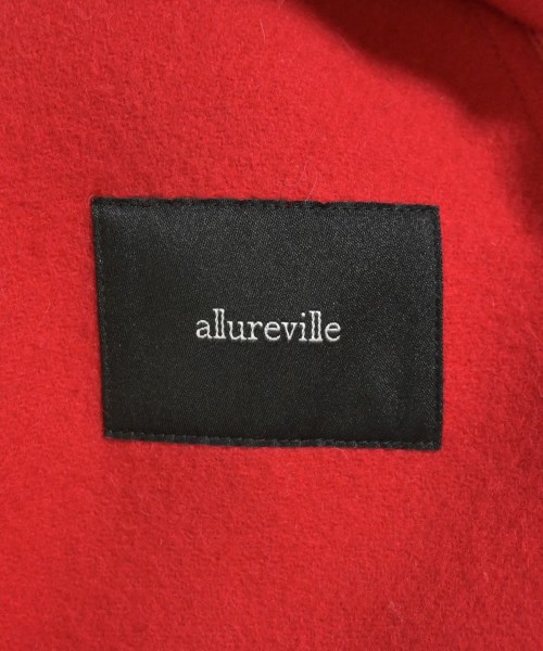 allureville（アルアバイル）チェスターコート 赤 サイズ:2(M位) レディース/2200677417059