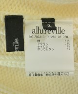 allureville（アルアバイル）ニット・セーター 白 サイズ:2(M位) レディース/2200690881035