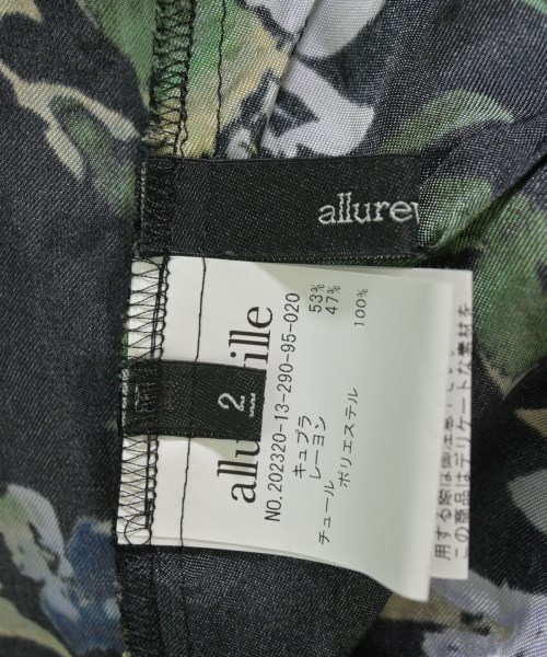 allureville（アルアバイル）ブラウス 黒 サイズ:2(M位) レディース/2200687922031