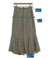 allureville（アルアバイル）ロング・マキシ丈スカート 黒 サイズ:2(M位) レディース/2200684481043
