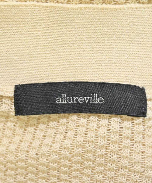allureville（アルアバイル）カーディガン ベージュ サイズ:2(M位) レディース/2200692662045