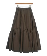 allureville（アルアバイル）ロング・マキシ丈スカート 茶 サイズ:2(M位) レディース/2200695337025
