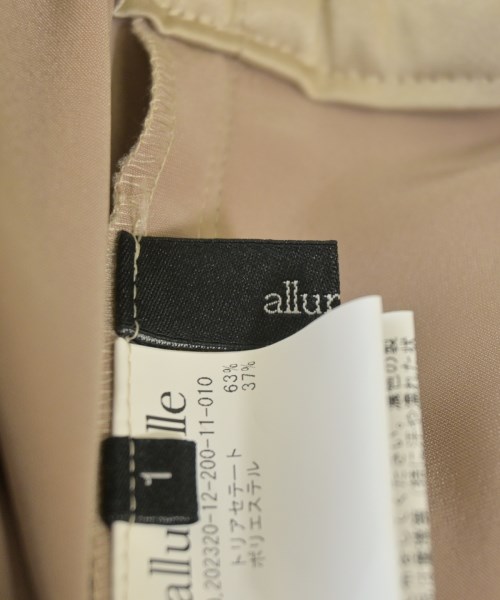 allureville（アルアバイル）その他 ベージュ サイズ:1(S位) レディース/2200699026031