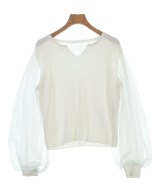 allureville（アルアバイル）ニット・セーター 白 サイズ:2(M位) レディース/2200684200019