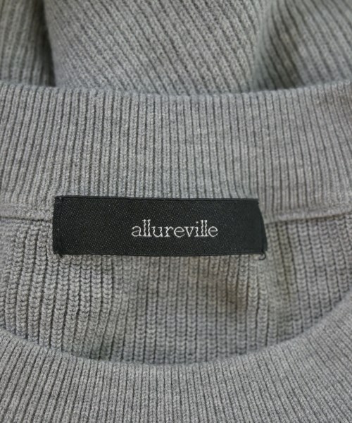 allureville（アルアバイル）ニット・セーター グレー サイズ:2(M位) レディース/2200684200026