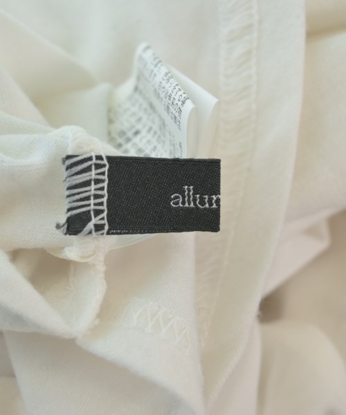 allureville（アルアバイル）Tシャツ・カットソー 白 サイズ:F レディース/2200655019060