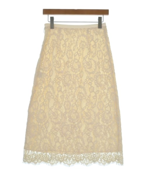 allureville（アルアバイル）ロング・マキシ丈スカート 白 サイズ:2(M位) レディース/2200655019077