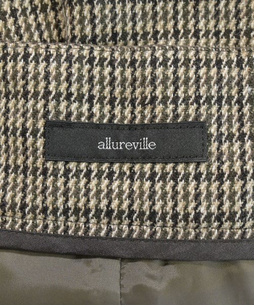 allureville（アルアバイル）スラックス 茶 サイズ:2(M位) レディース/2200648803010