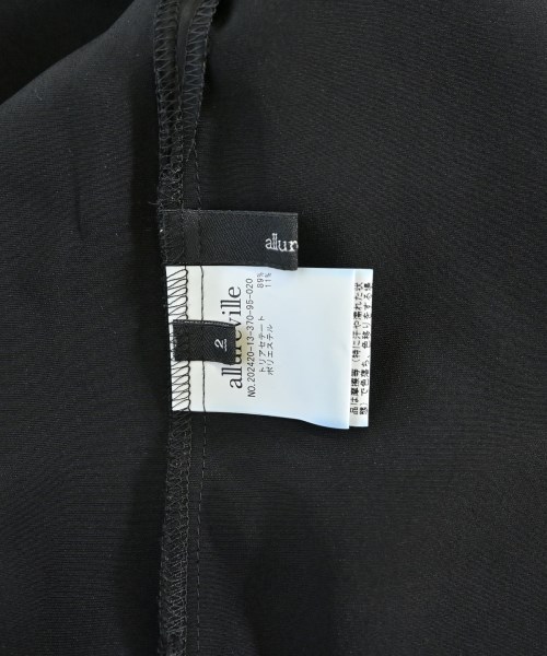 allureville（アルアバイル）ブラウス 黒 サイズ:2(M位) レディース/2200650331075