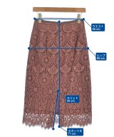 allureville（アルアバイル）ロング・マキシ丈スカート 赤 サイズ:2(M位) レディース/2200652846058