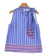 allureville（アルアバイル）ブラウス 青 サイズ:2(M位) レディース/2200654956168