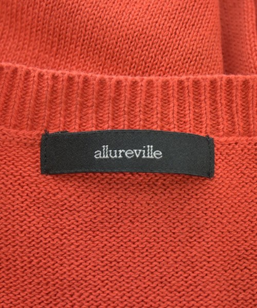 allureville（アルアバイル）カーディガン 赤 サイズ:2(M位) レディース/2200654956175
