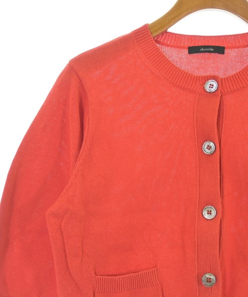 allureville（アルアバイル）カーディガン 赤 サイズ:2(M位) レディース/2200654956175