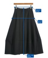 allureville（アルアバイル）ロング・マキシ丈スカート 黒 サイズ:2(M位) レディース/2200658977015